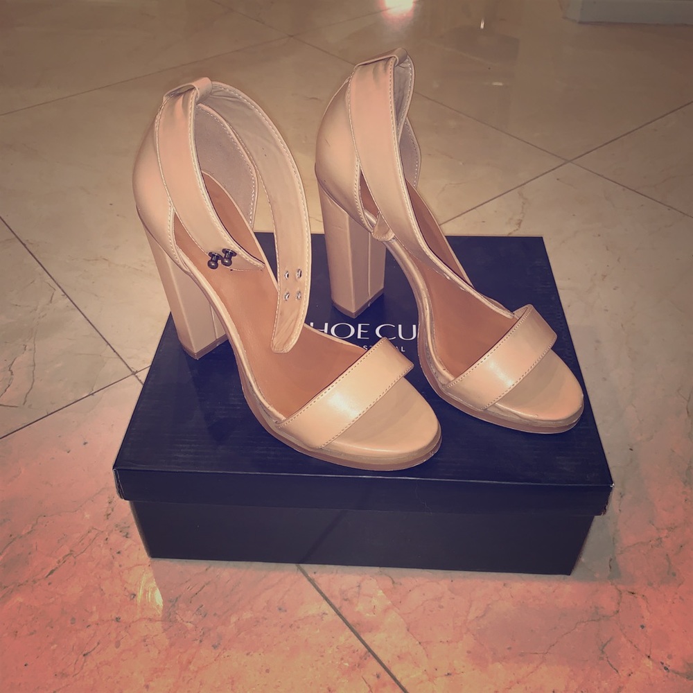 Shoe Cult Nasty Gal Nude Heels